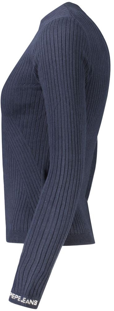 Pepe Jeans Pepe Jeans Blue Cotton Women's Sweater Blauw