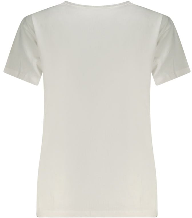 Pepe Jeans Bianco Cotton Women T-Shirt Wit