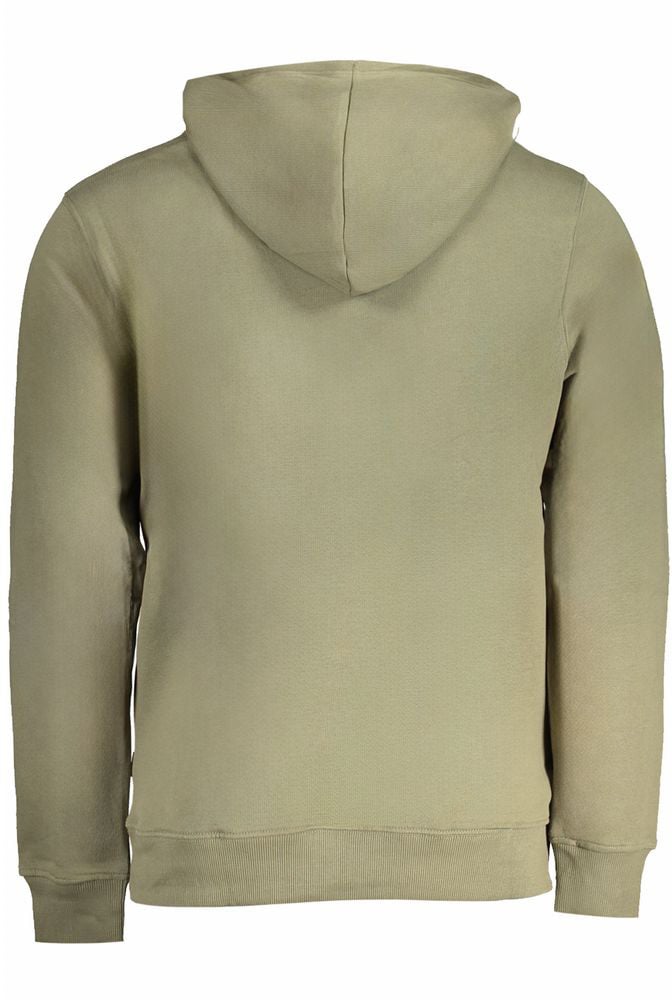Pepe Jeans Verde Organic Cotton Men Hoodie Groen