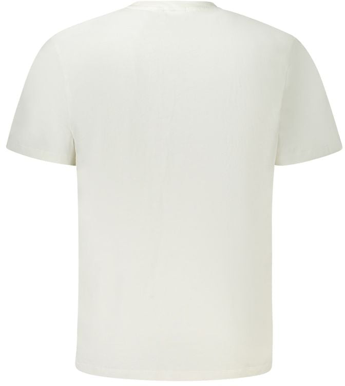 Pepe Jeans Bianco Cotton Men T-Shirt Wit
