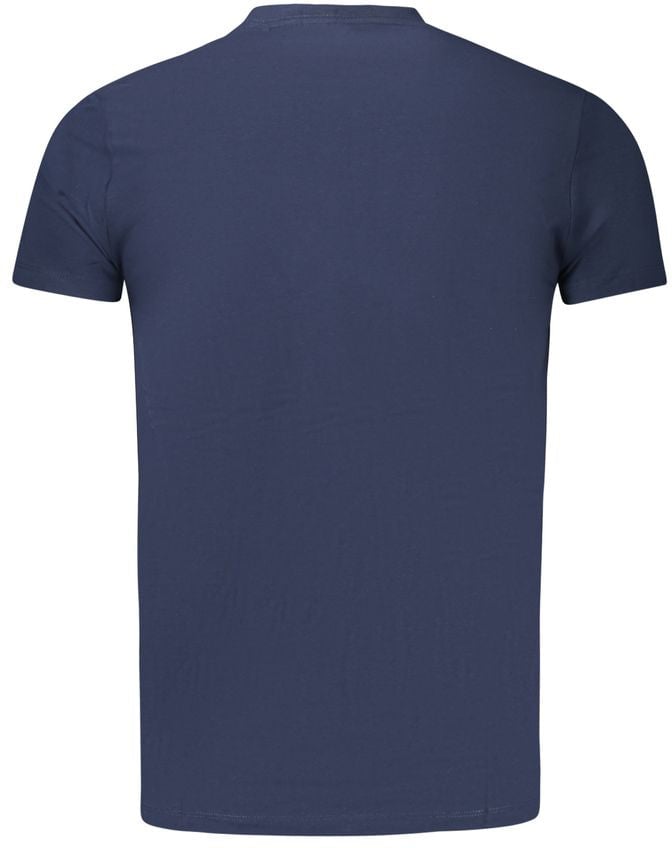 Pepe Jeans Pepe Jeans Blue Cotton Men T-Shirt Blauw