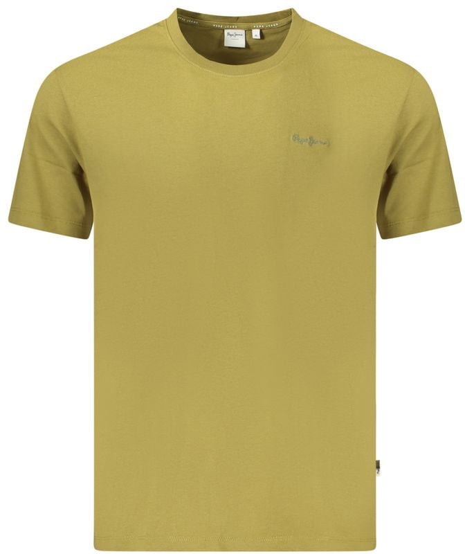 Pepe Jeans Verde Cotton Men T-Shirt Groen