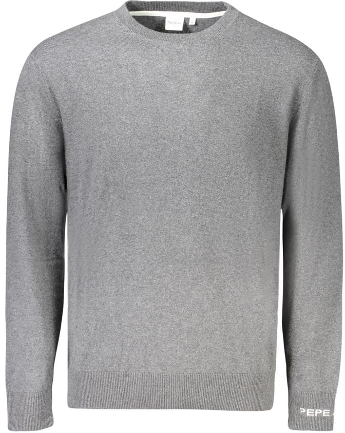 Pepe Jeans Grigio Cotton Men Sweater Grijs