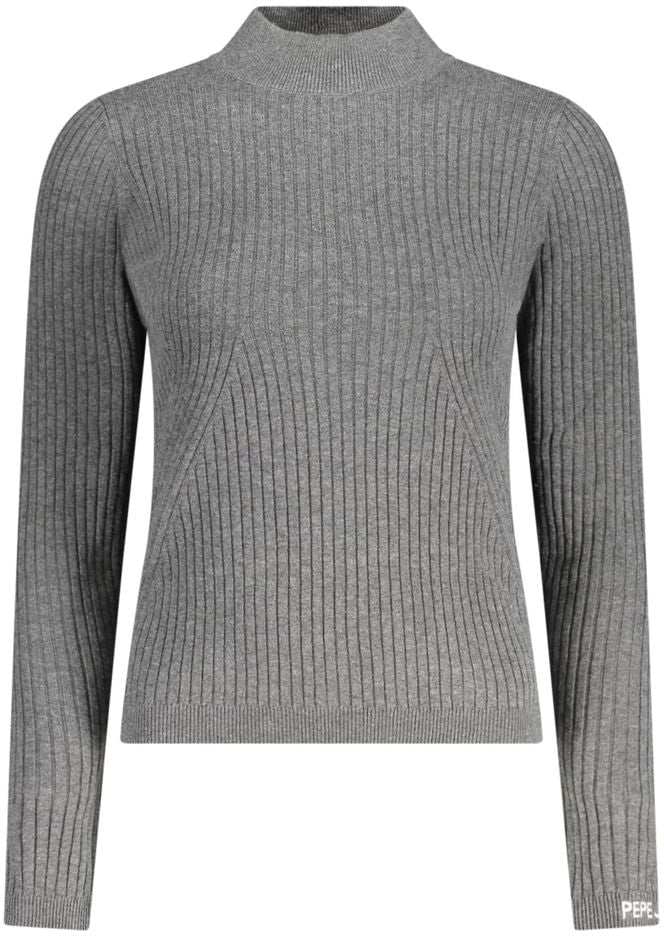 Pepe Jeans Grigio Cotton Women Sweater Grijs