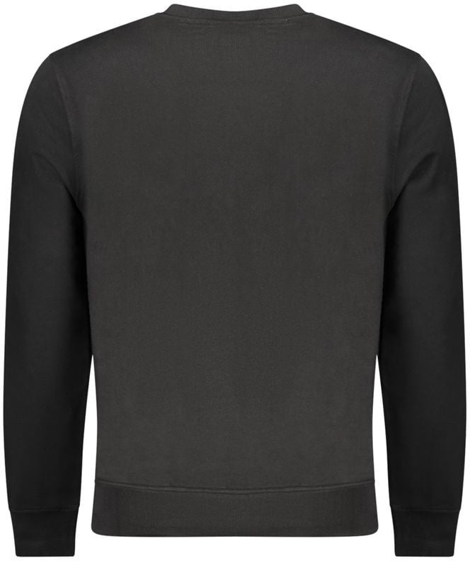 Pepe Jeans Nero Cotton Men's Sweatshirt Zwart