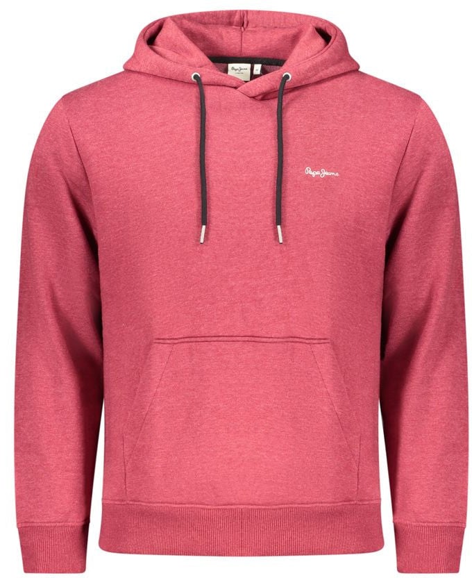 Pepe Jeans Red Polyester Men's Sweatshirt Rood