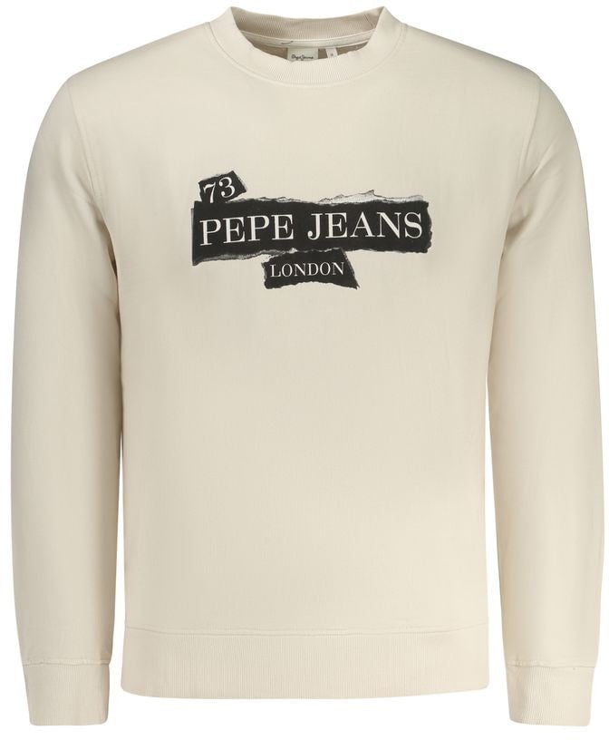 Pepe Jeans Pepe Jeans Beige Cotton Men Sweatshirt Beige