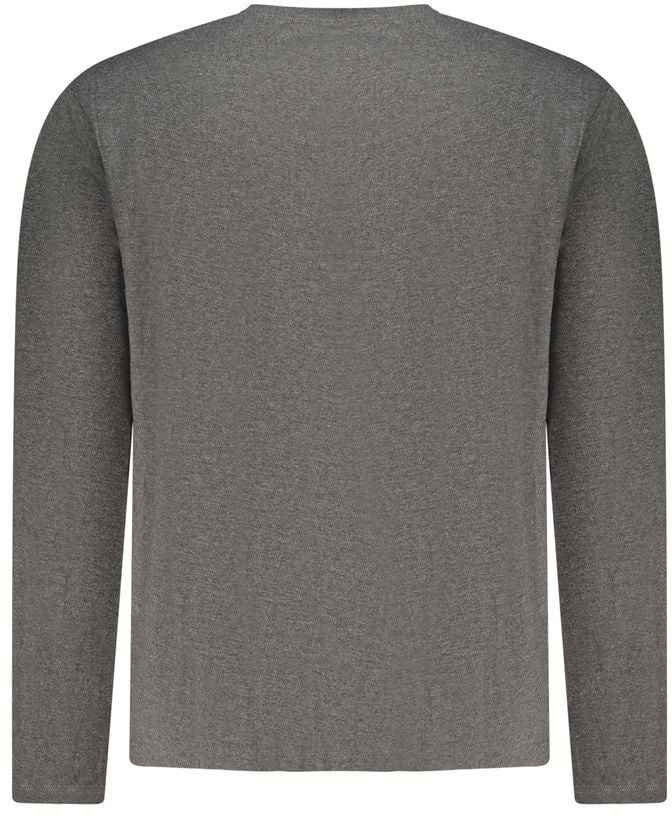 Pepe Jeans Grigio Cotton Men T-Shirt Grijs