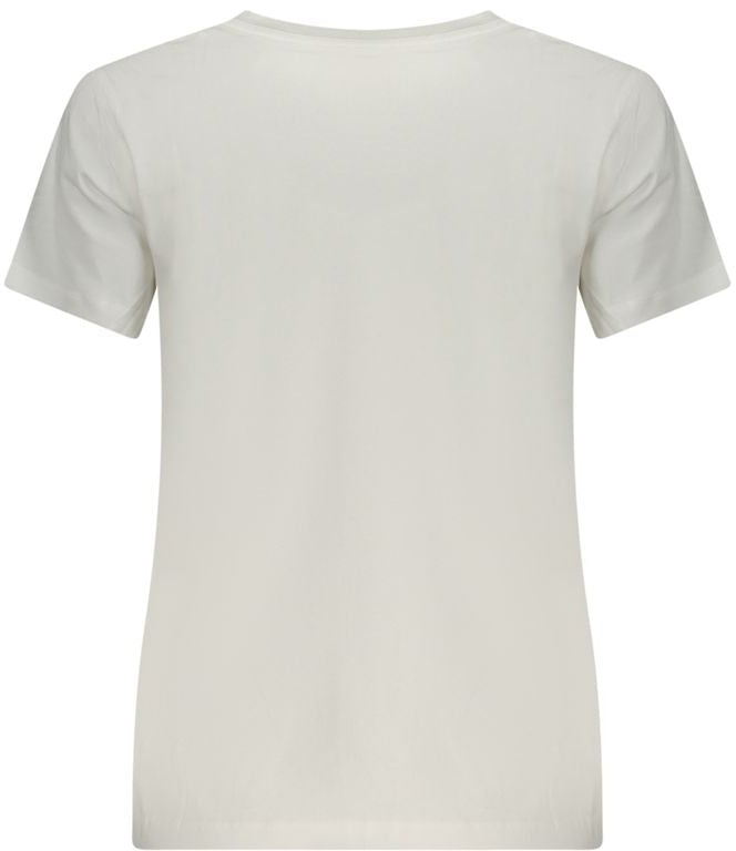 Pepe Jeans White Cotton Women T-Shirt Wit