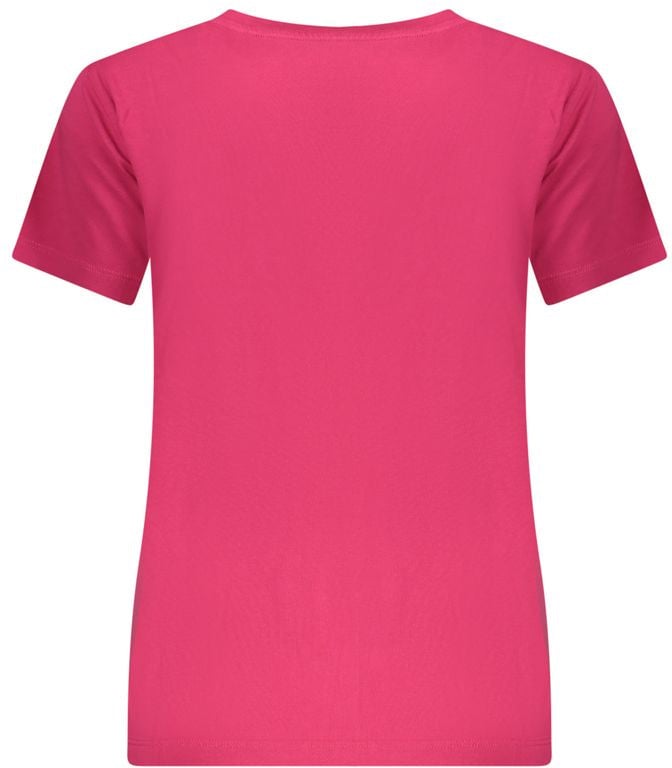 Pepe Jeans Rosso Cotton Women T-Shirt Rood