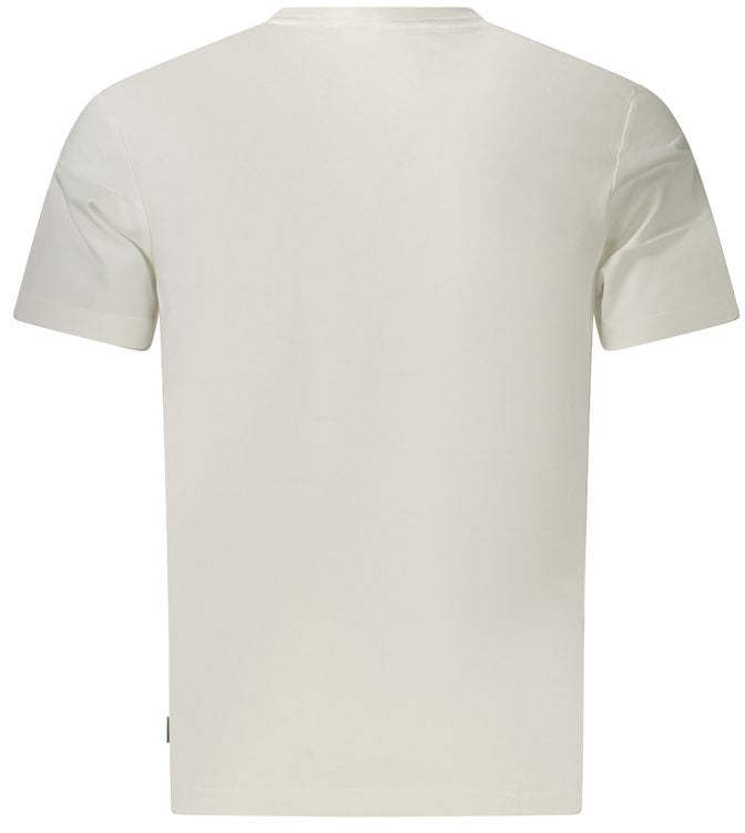 Pepe Jeans Bianco Cotton Men T-Shirt Wit