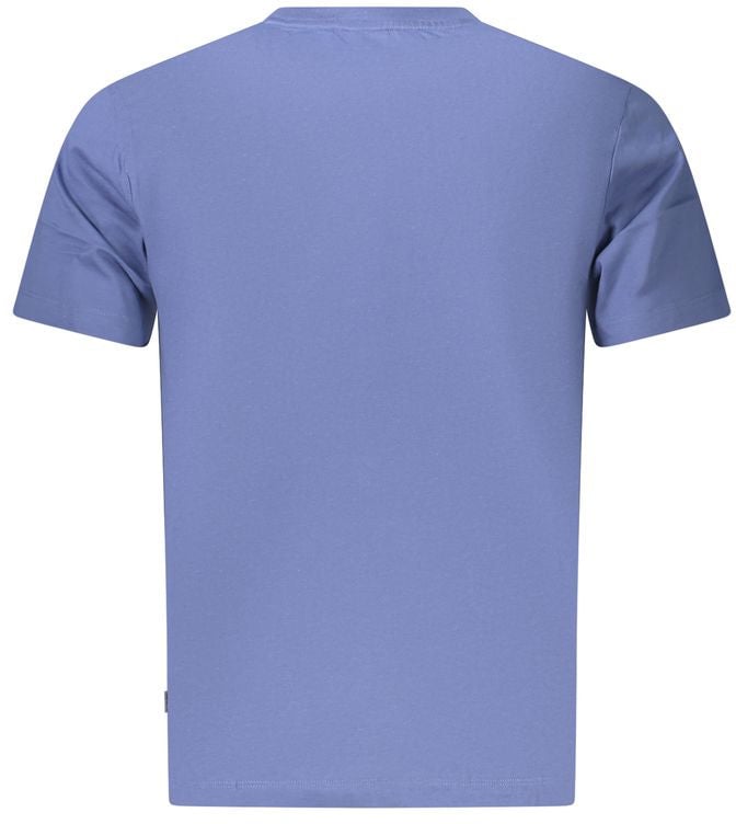 Pepe Jeans Pepe Jeans "Blue Cotton Men T-Shirt" Blauw