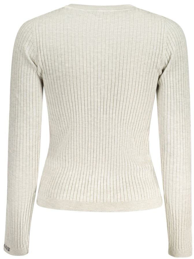Pepe Jeans Grigio Cotton Women's Sweater Grijs