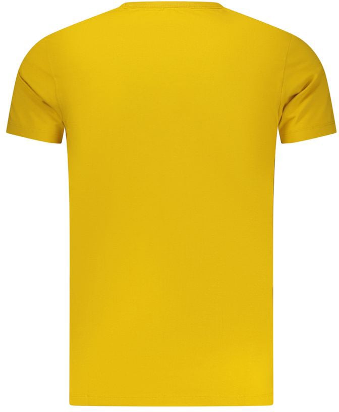 Pepe Jeans Giallo Cotton Men's T-Shirt Geel