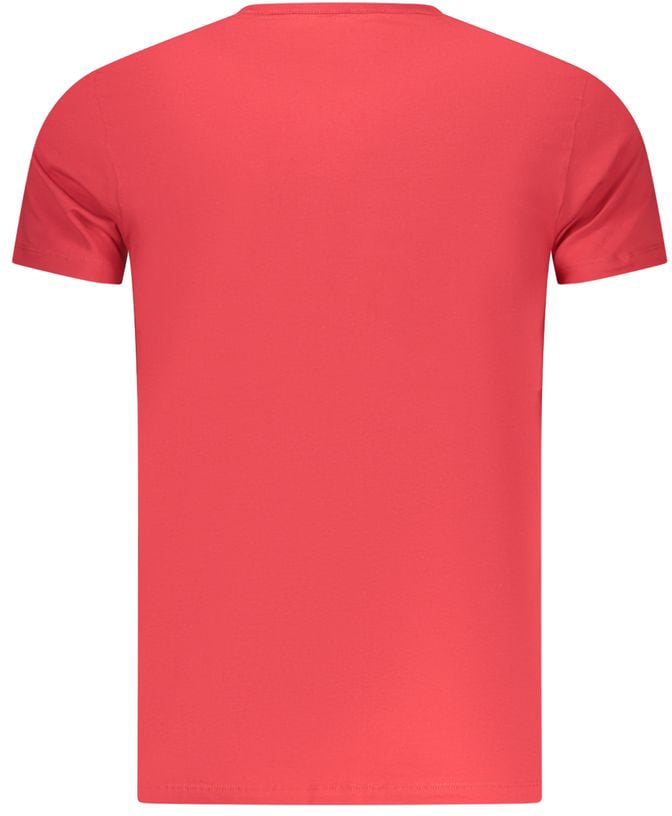 Pepe Jeans Rosso Cotton Men's T-Shirt Rood