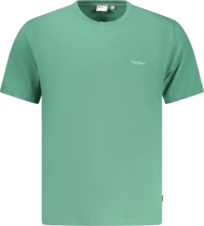 Pepe Jeans Verde Cotton Men Shirt Groen