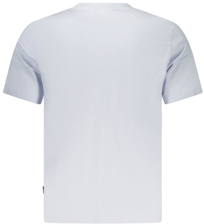 Pepe Jeans Azzurro Cotton Mens T-Shirt Blauw
