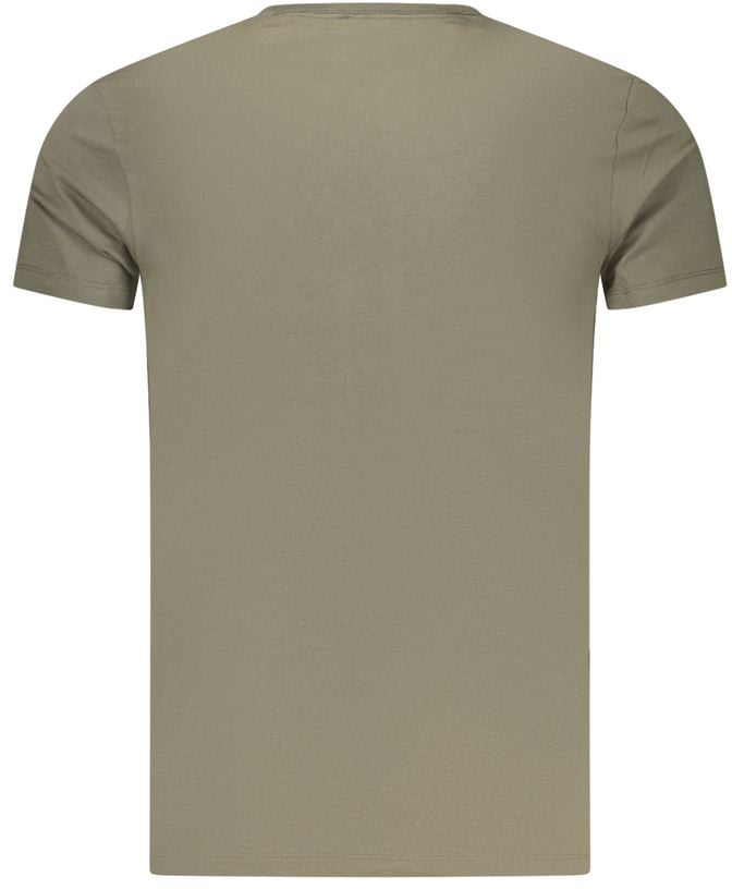 Pepe Jeans Verde Cotton Men's T-Shirt Geel