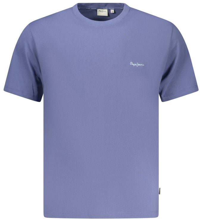 Pepe Jeans Blu Cotton Men T-Shirt Zwart