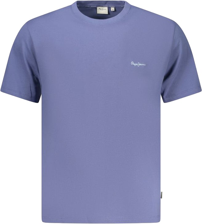Pepe Jeans Blu Cotton Men T-Shirt Zwart