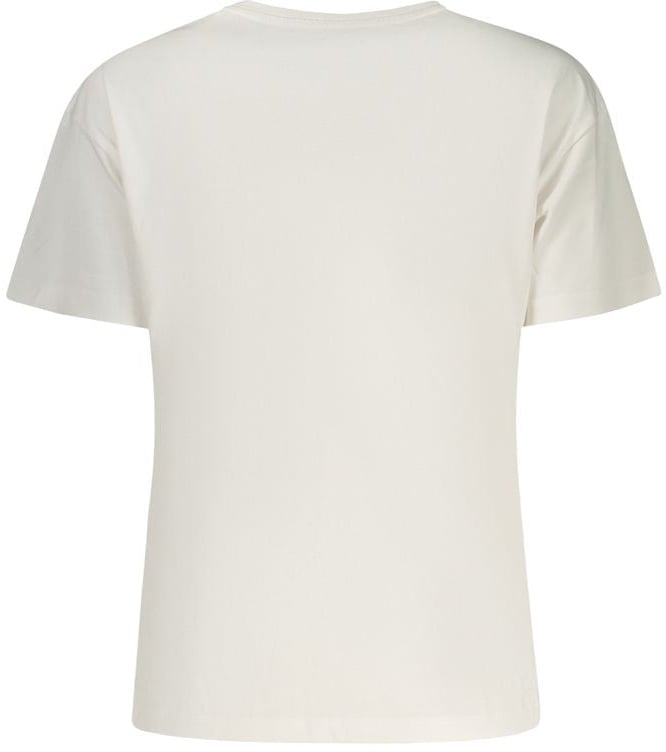 Pepe Jeans Pepe Jeans White Cotton Women T-Shirt Wit