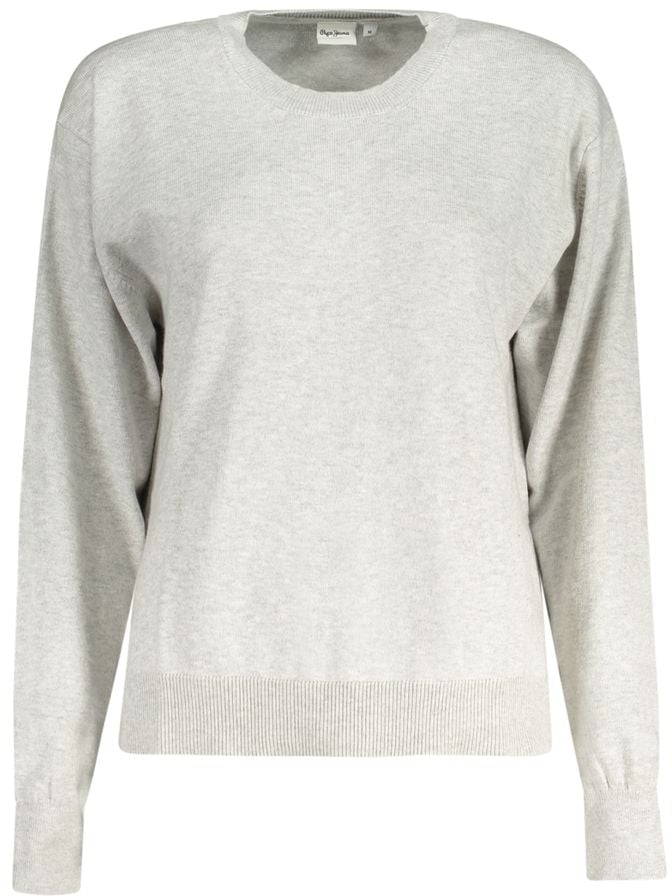 Pepe Jeans Grigio Cotton Women Sweater Grijs