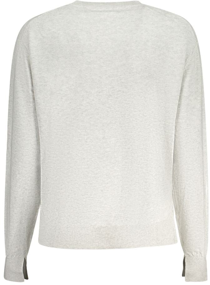 Pepe Jeans Grigio Cotton Women Sweater Grijs