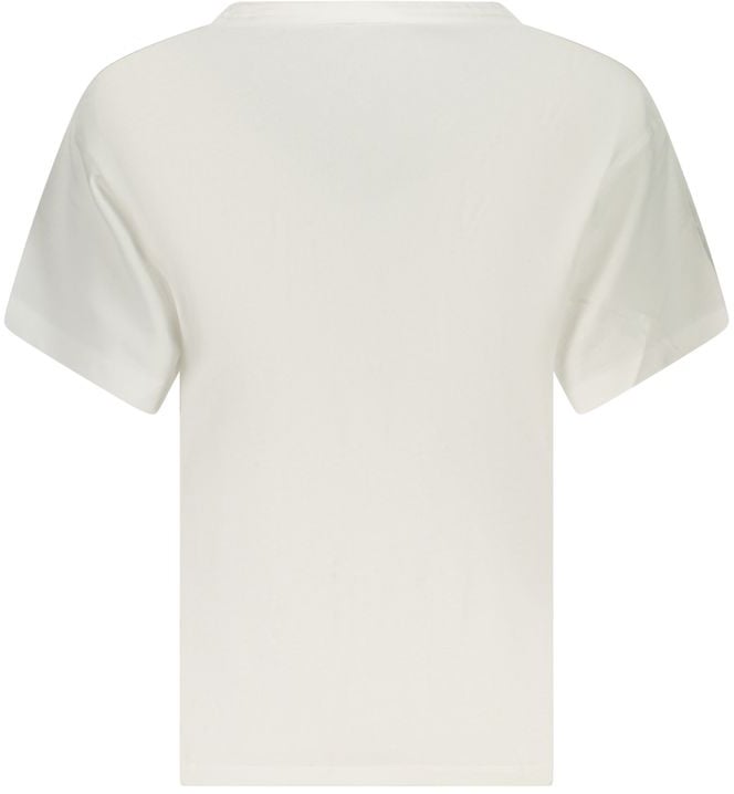 Pepe Jeans White Cotton Women T-Shirt Wit