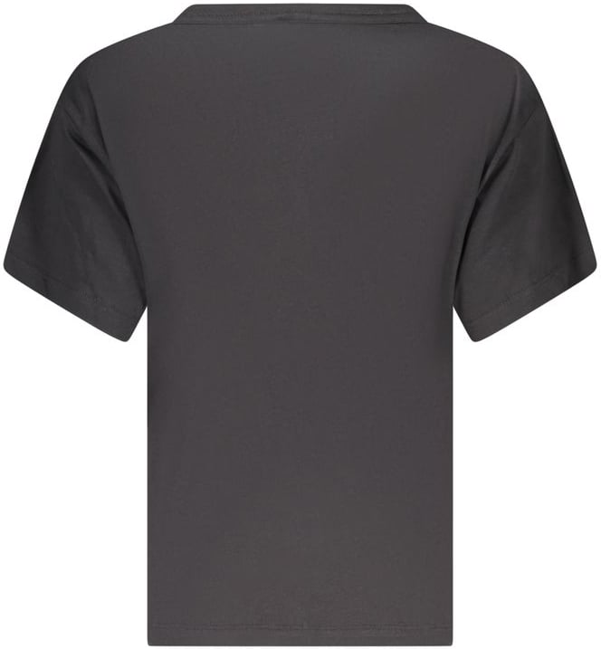 Pepe Jeans Pepe Jeans Black Cotton Women T-Shirt Zwart
