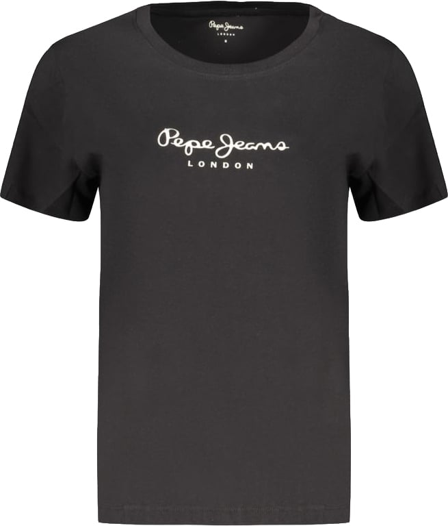 Pepe Jeans Pepe Jeans Black Cotton Women's TShirt Zwart