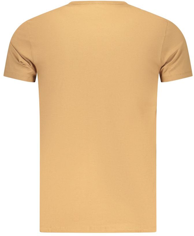 Pepe Jeans Marrone Cotton Men T-Shirt Bruin