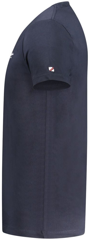Pepe Jeans Blue Cotton T-Shirt Blauw