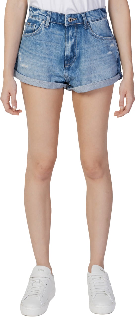 Pepe Jeans Women Short Blauw