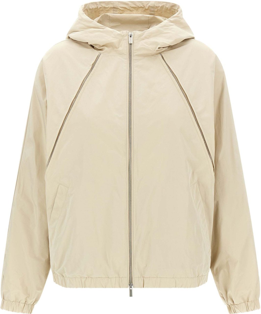 Peserico Beige Polyester Shell Jacket Beige