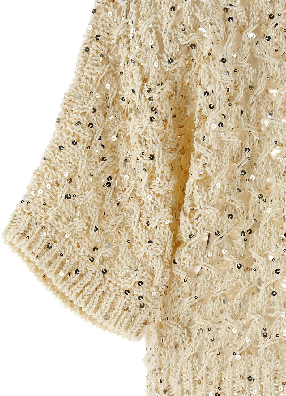 Peserico Beige Cotton Cardigan Beige