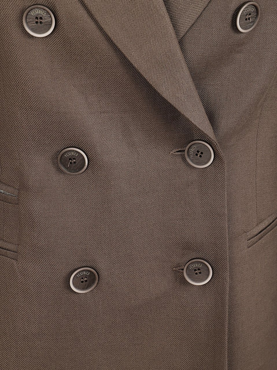 PESERICO BLAZER GABARDINA IN PURO LINO Maroon