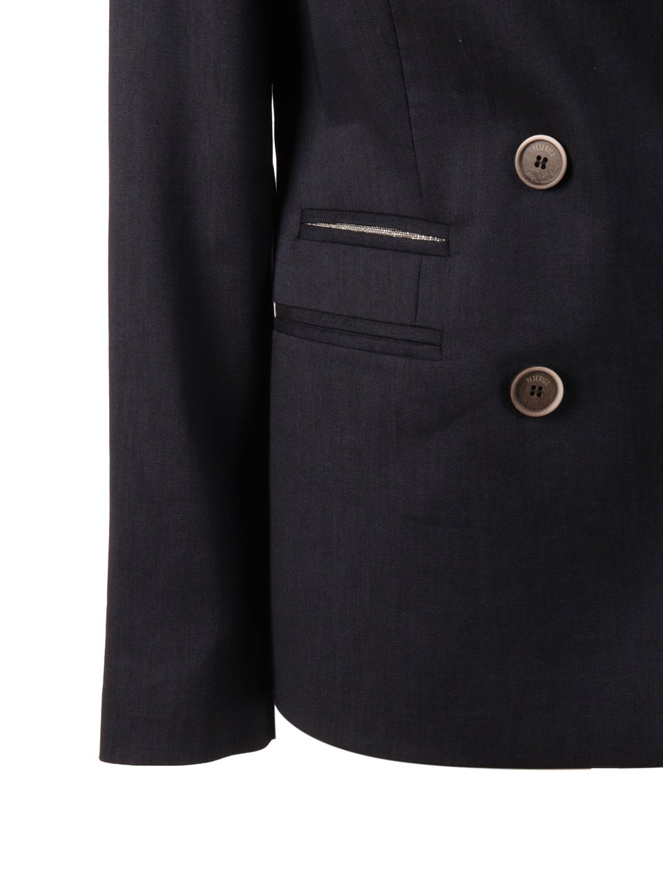 Peserico Woman Jacket Double Breasted Jacket Zwart