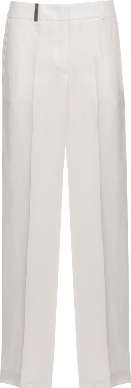 Peserico Trousers White Wit