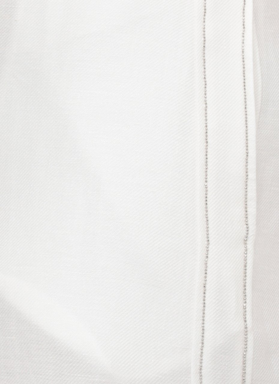 Peserico Trousers White Wit
