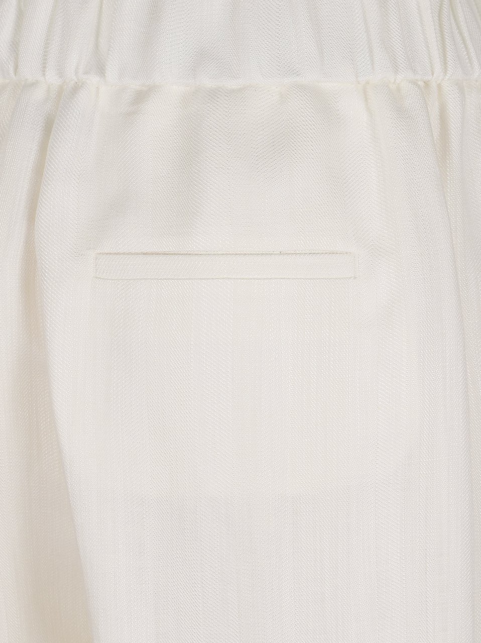 PESERICO PANTALONE DONNA RESCA TINTO FILO DI LINO Wit