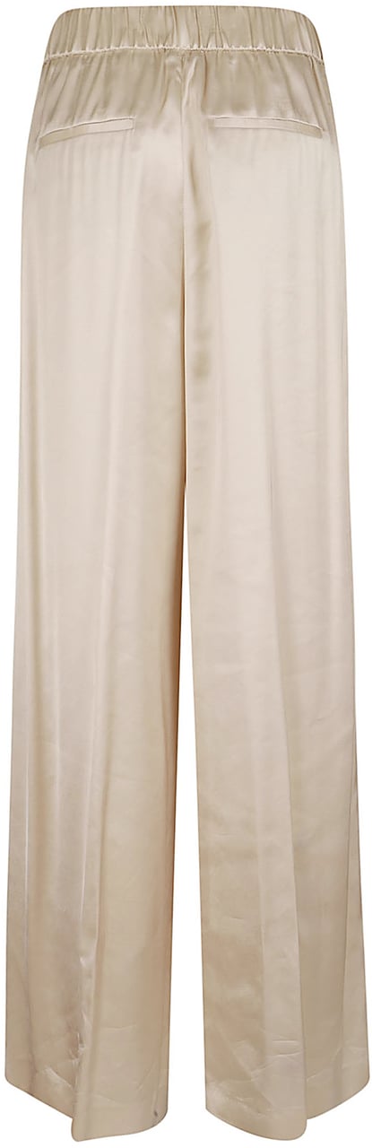 PESERICO PANTALONE RASO DI VISCOSA Beige