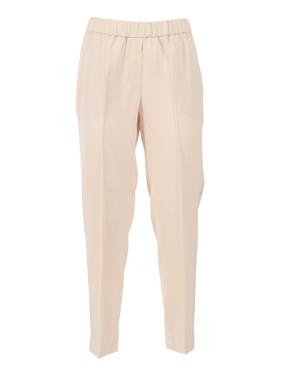 Peserico Woman Trousers Tapered Straight-Leg Pants Neutraal