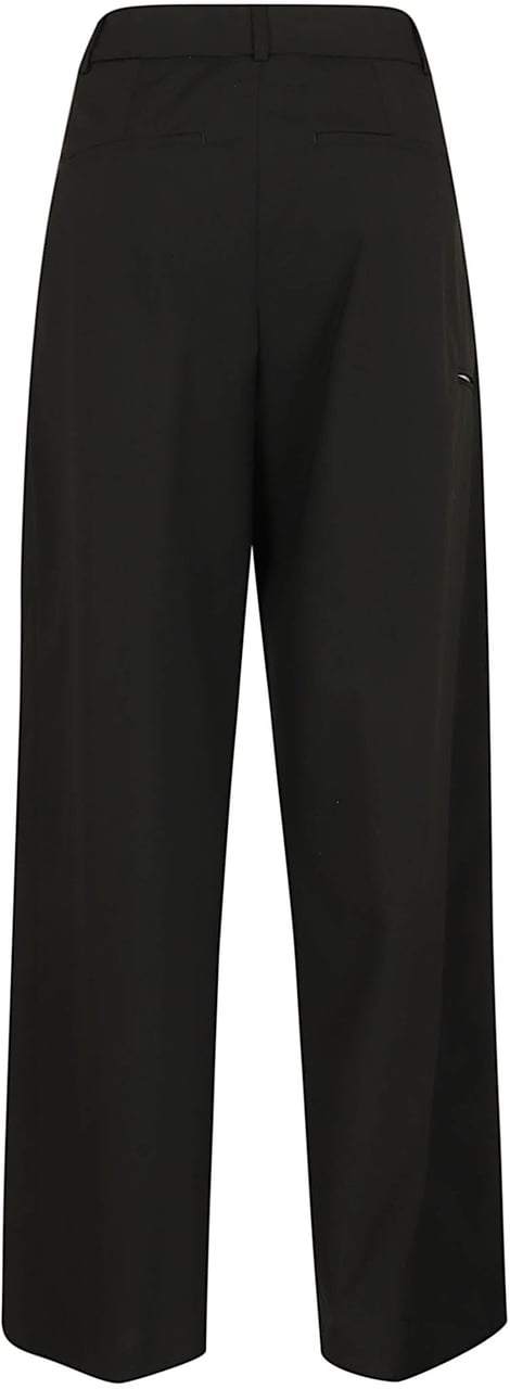 PESERICO PANTALONE TELA TECNICA IN MISTO Zwart