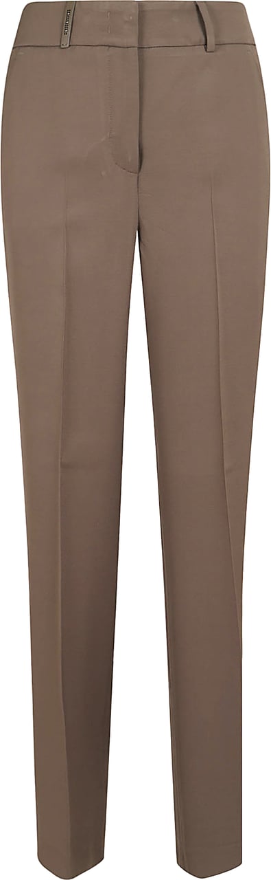 PESERICO PANTALONE CADI DI VISCOSA STRETCH Maroon