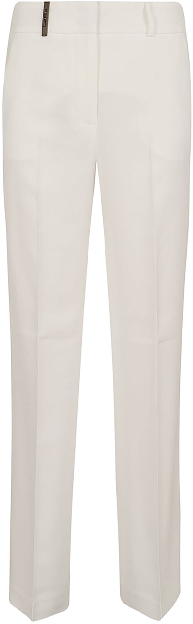 PESERICO PANTALONE CADI DI VISCOSA STRETCH Wit