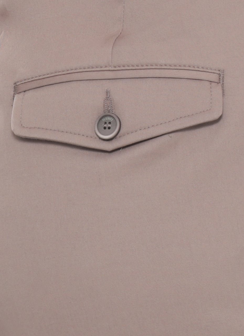 Peserico Trousers Brown Taupe
