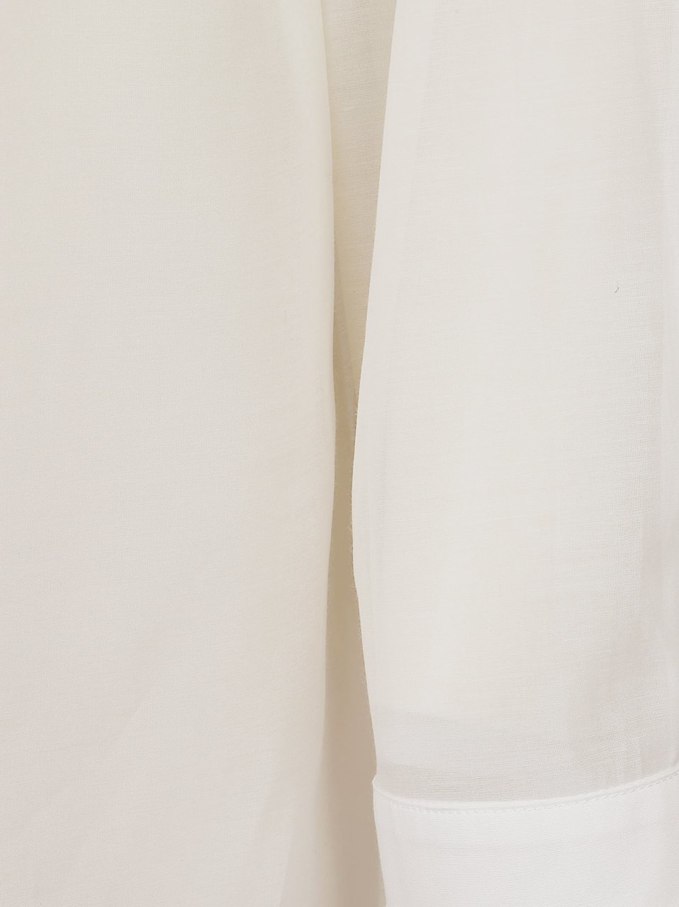 PESERICO CAMICIA ORGANZA DI SETA COTONE Wit