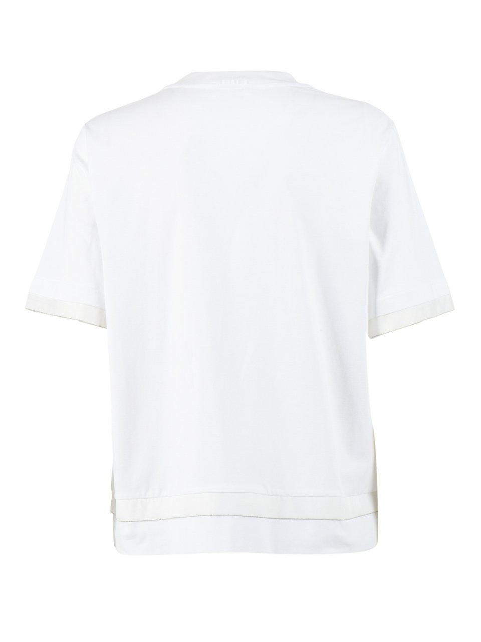 Peserico Blouse Short Sleeve Blouse Wit