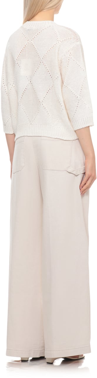 Peserico Sweaters White Wit