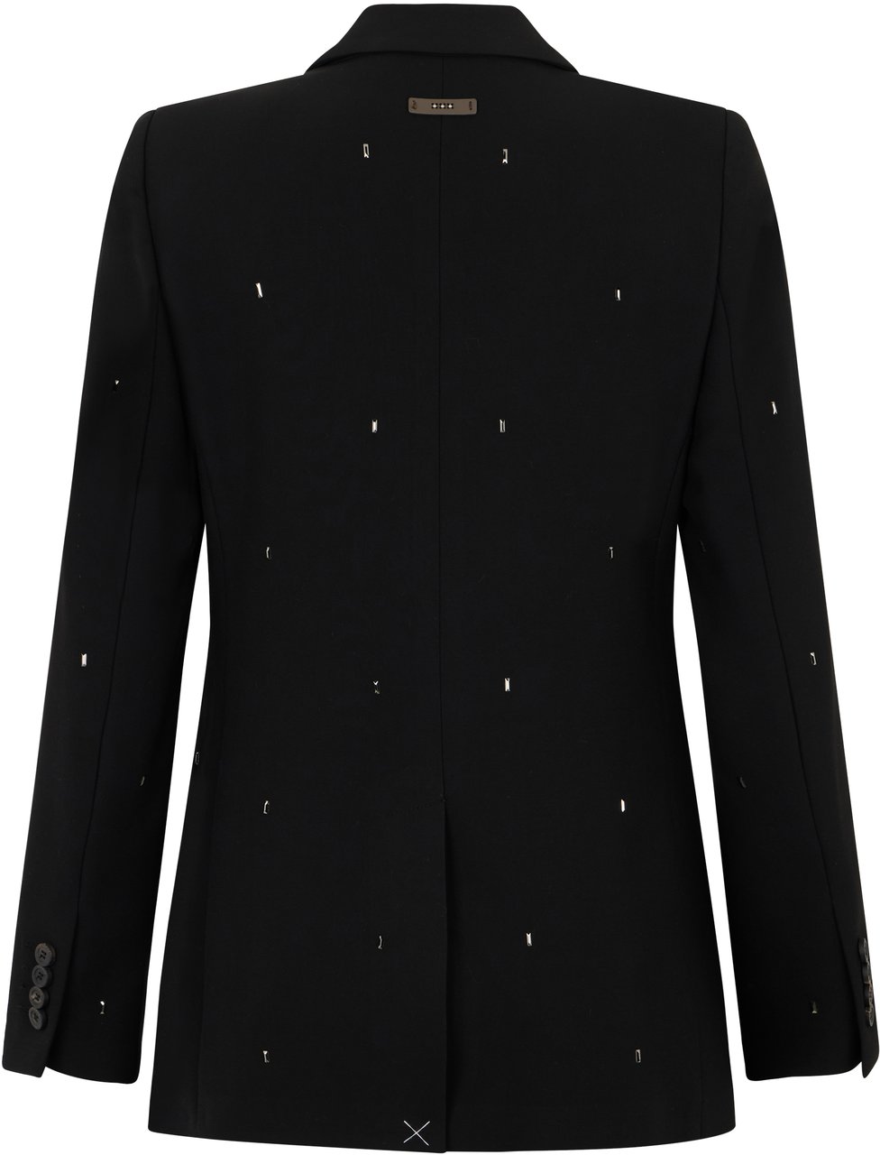 Peserico Classic black blazer with an elegant and versatile design. Zwart